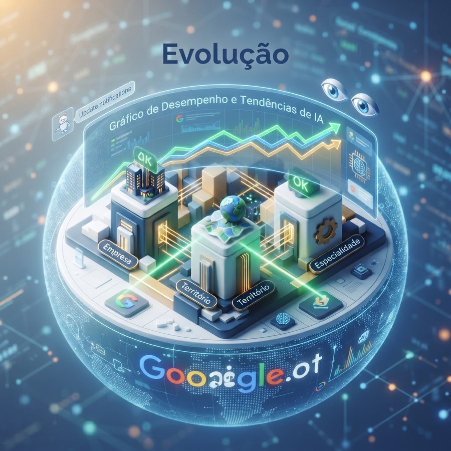 Evolução contínua de SEO Local — acompanhamento do desempenho e adaptação às mudanças do Google e IAs
