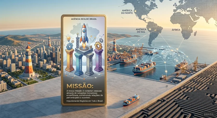 Missão da Agência Seoloc Brasil — estruturar entidades digitais em SEO Local, GEO e AEO no Brasil