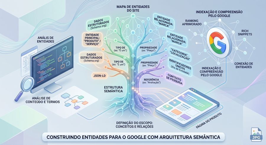 Arquitetura Semântica — Estrutura de conteúdo