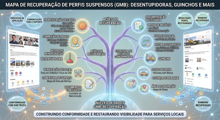 Recuperação de Perfis Suspensos no Google